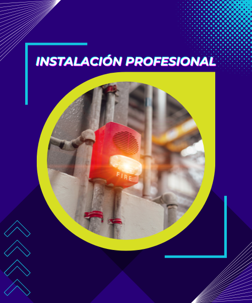 Instalación sistemas de deteccción de incendios